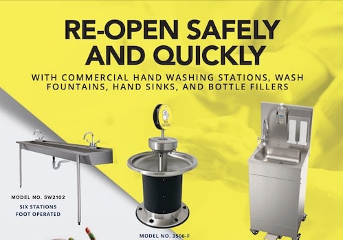 Stainless Steel Hand Washing Brochure