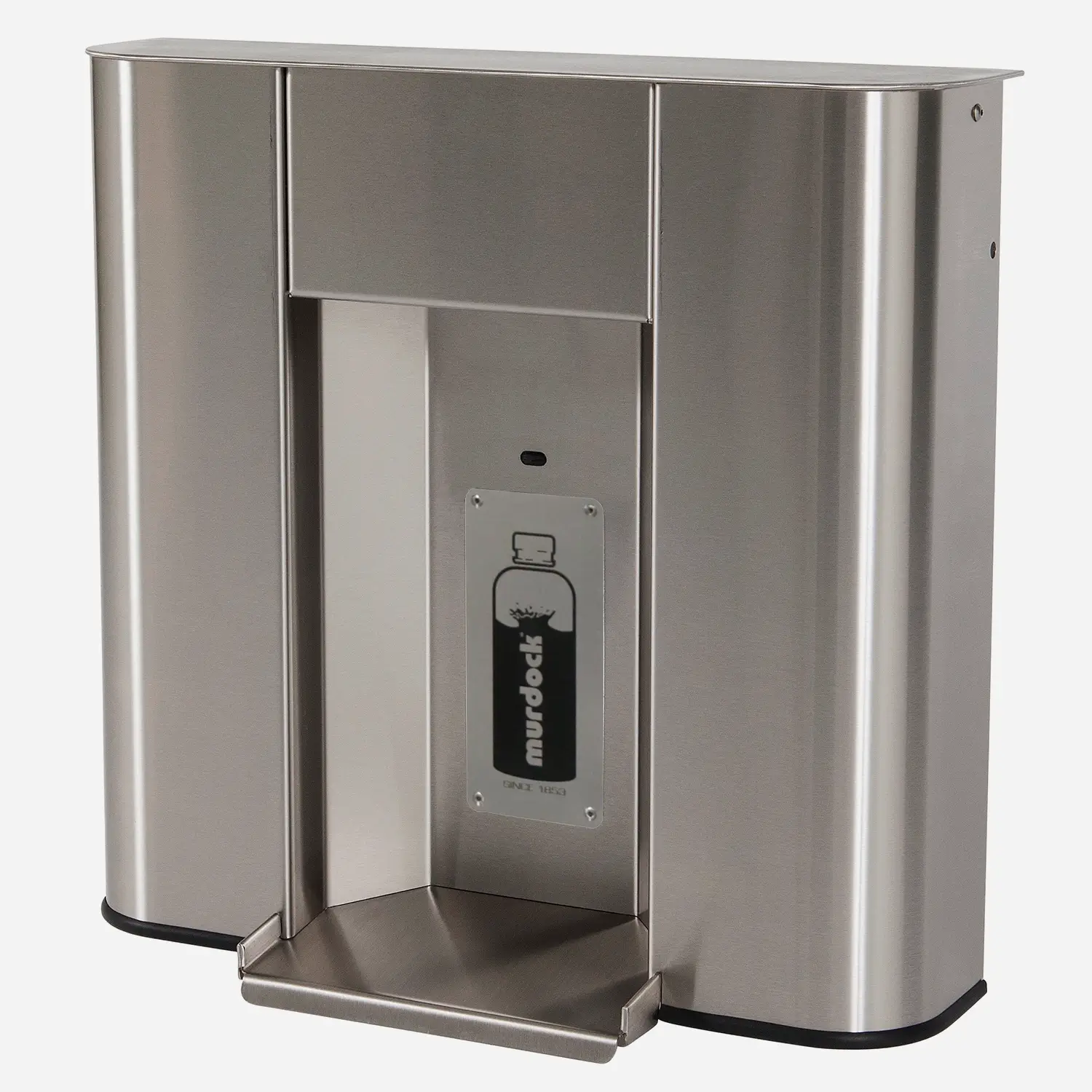 Heavy-Duty, Deck-Mounted, Touchless Water Bottle Filling Station - Stainless Steel