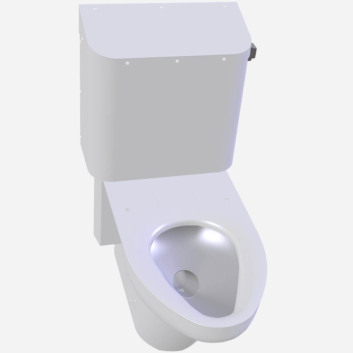 Option: Flush Pushbutton on Right Side