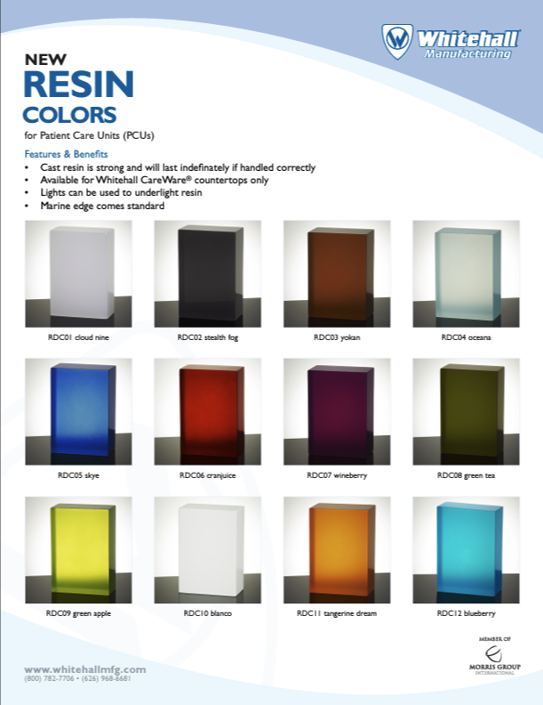 Resin Colors Flyer