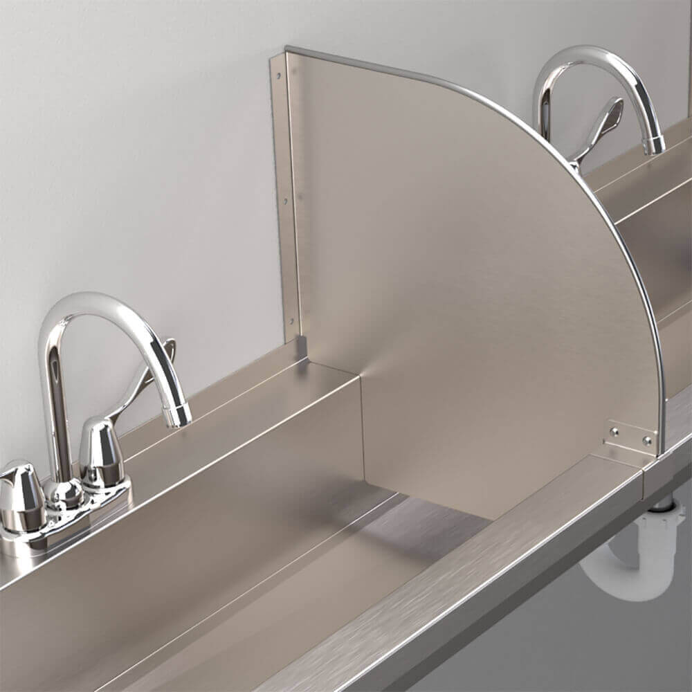 Accessory: Splash Guard for SW000 Series Trough Sinks