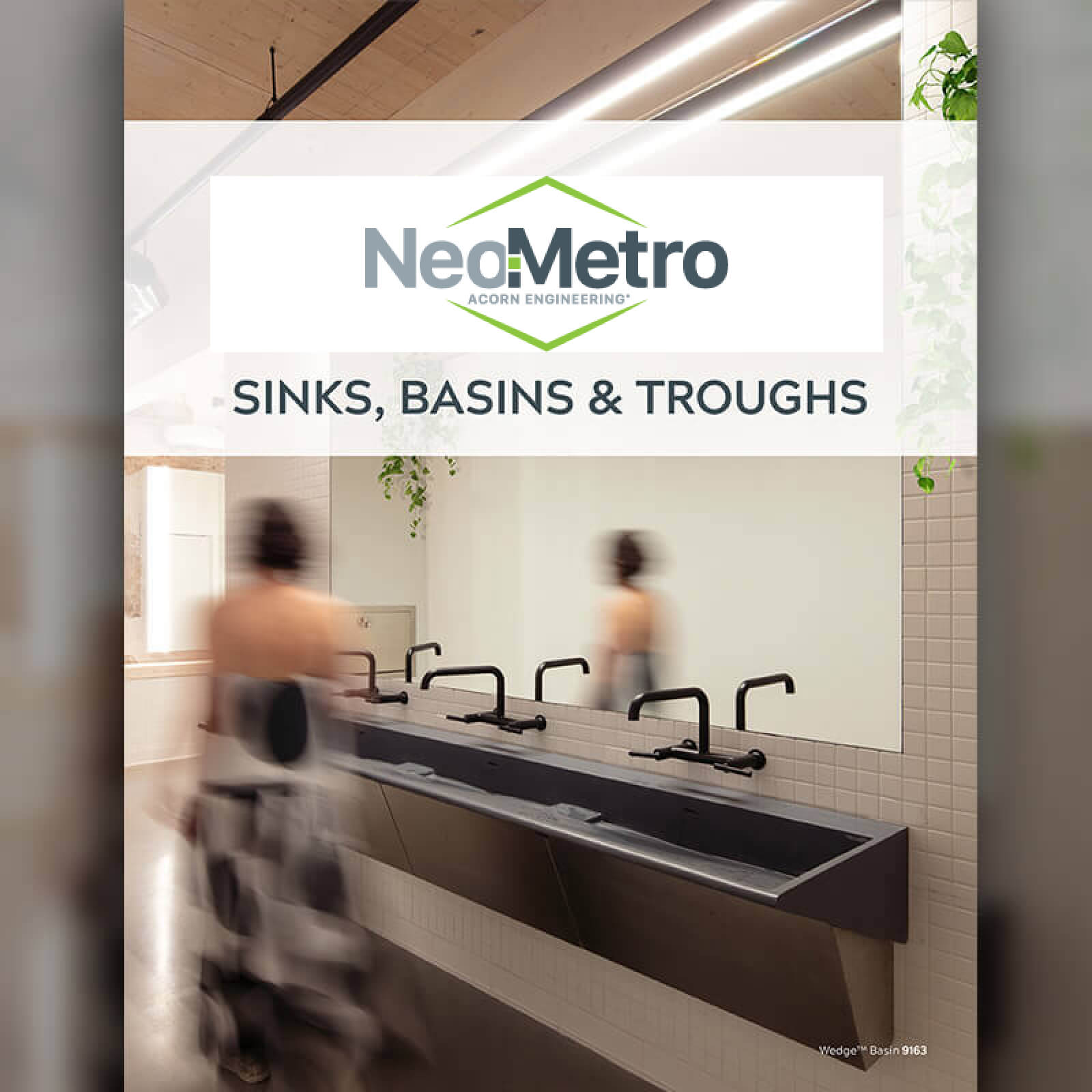 Neo-Metro® by Acorn® Sinks, Basins & Troughs Showcased in New Brochure