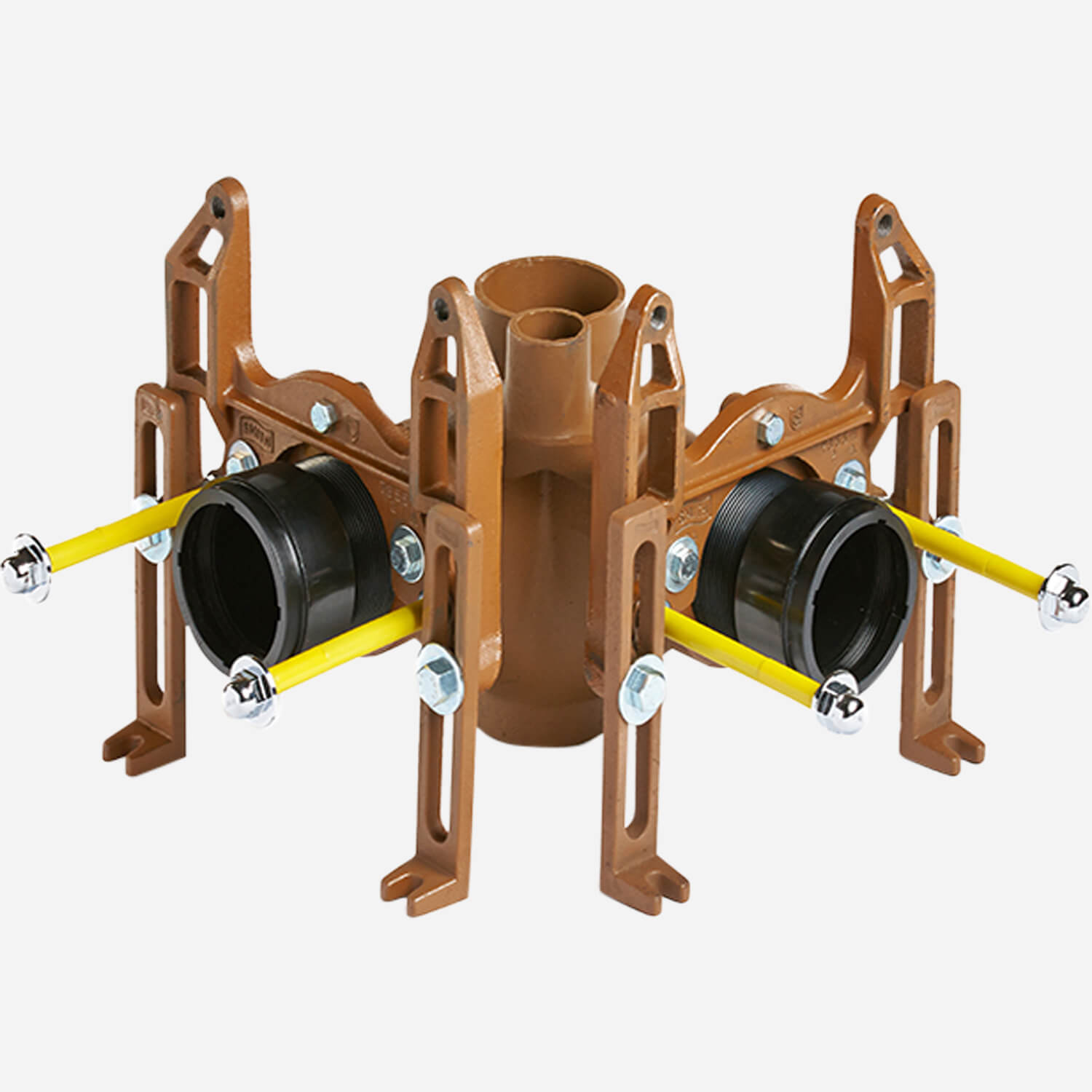 Vertical Fittings at Right Angles for Siphon Jet Water Closets