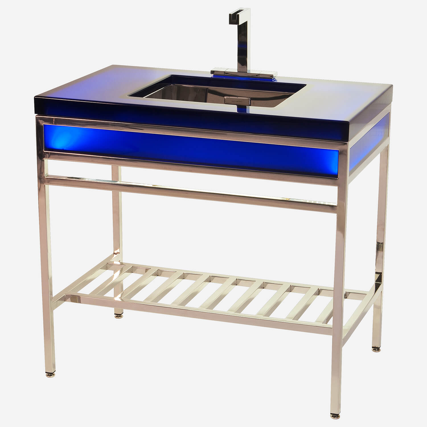 Resin Bathroom Vanity with EBB® Sink