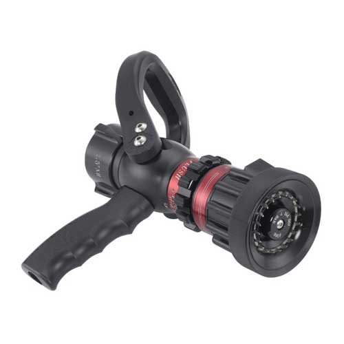 1.5" Inlet (30,60,95,125 GPM) Handline Fire Nozzle