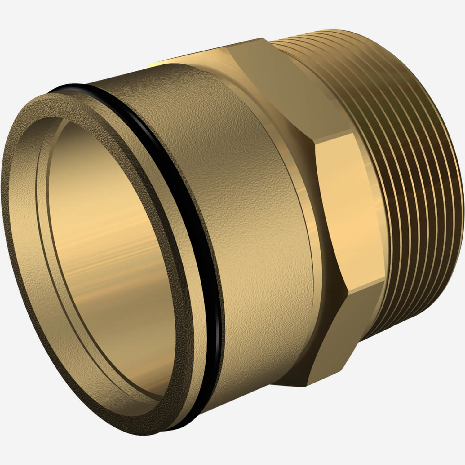 Option: Waste Adapter with 2" NPT Male Connection