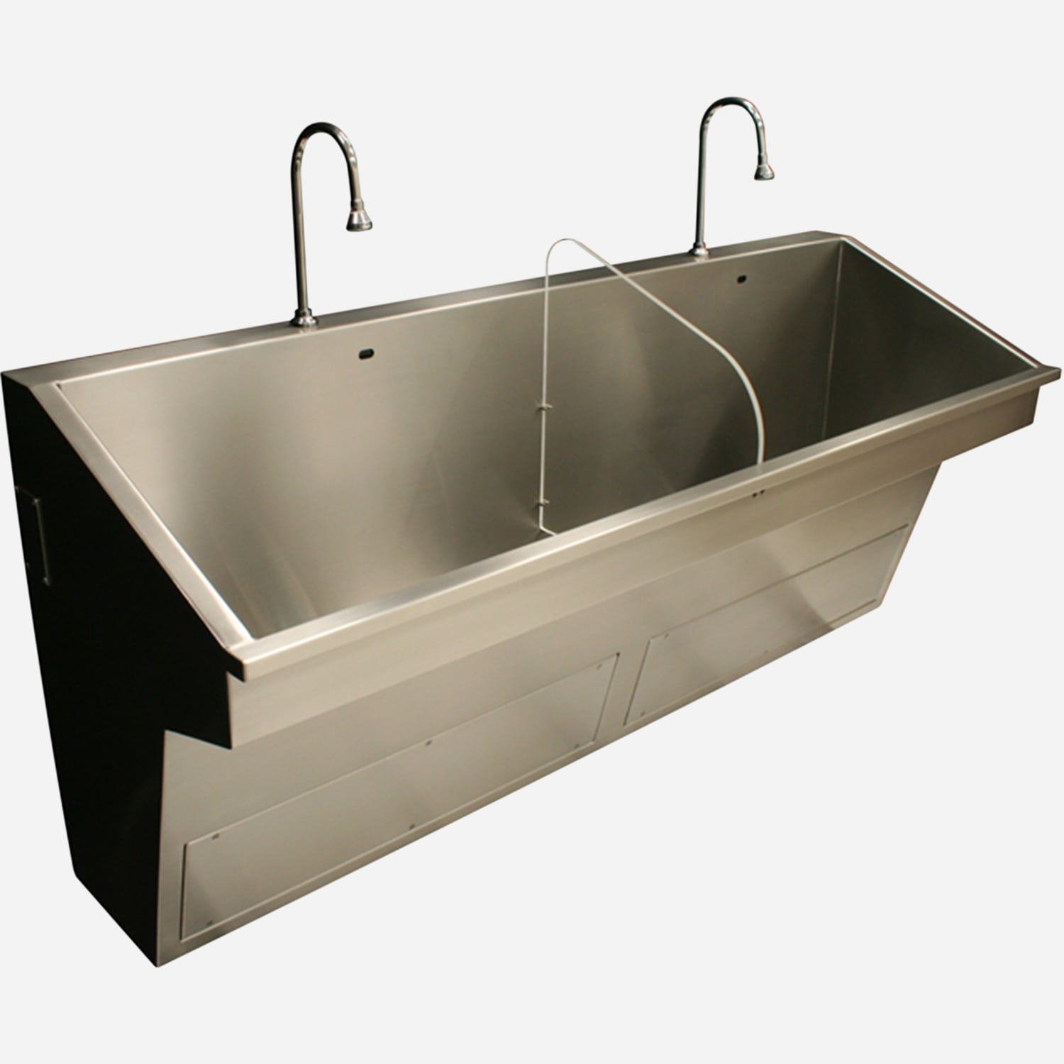 Two-Station, ADA-Compliant Compact Scrub Sink