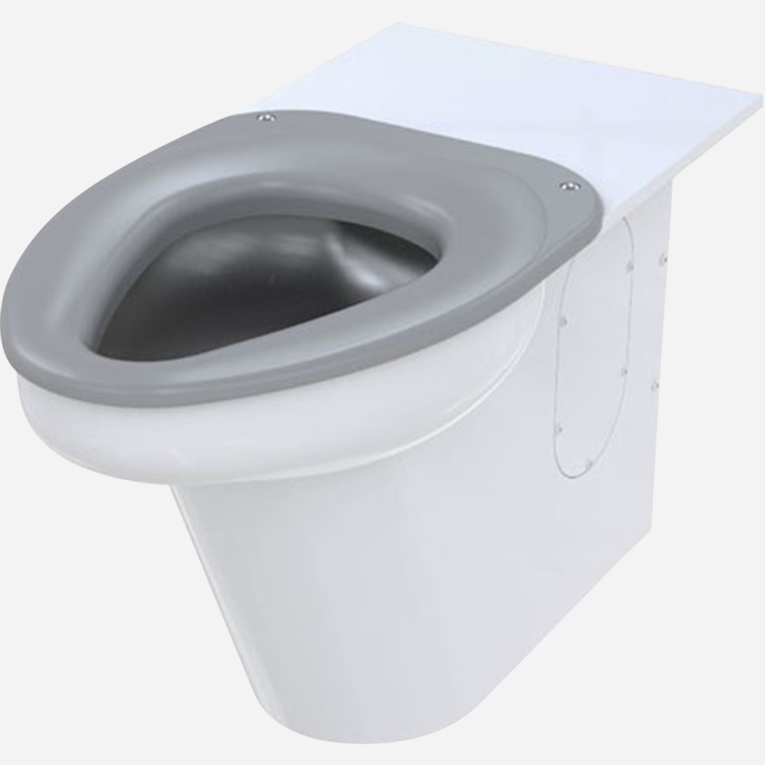 BestCare® Ligature-Resistant, ADA Compliant Toilet, On-Floor, Wall Supply