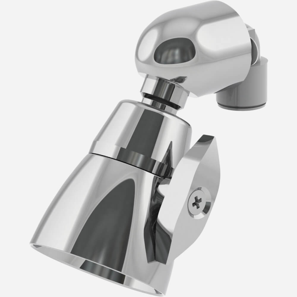 Option: Multi-Stream, Ball Joint Shower Head