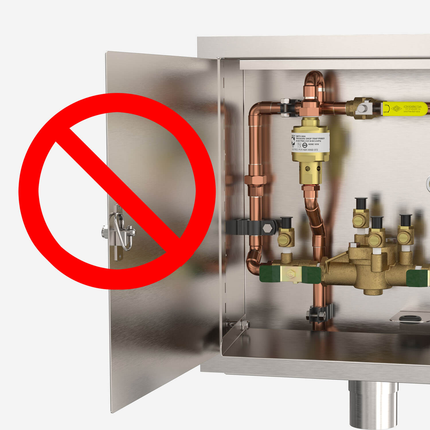 Option: Less Door - with Frame Only