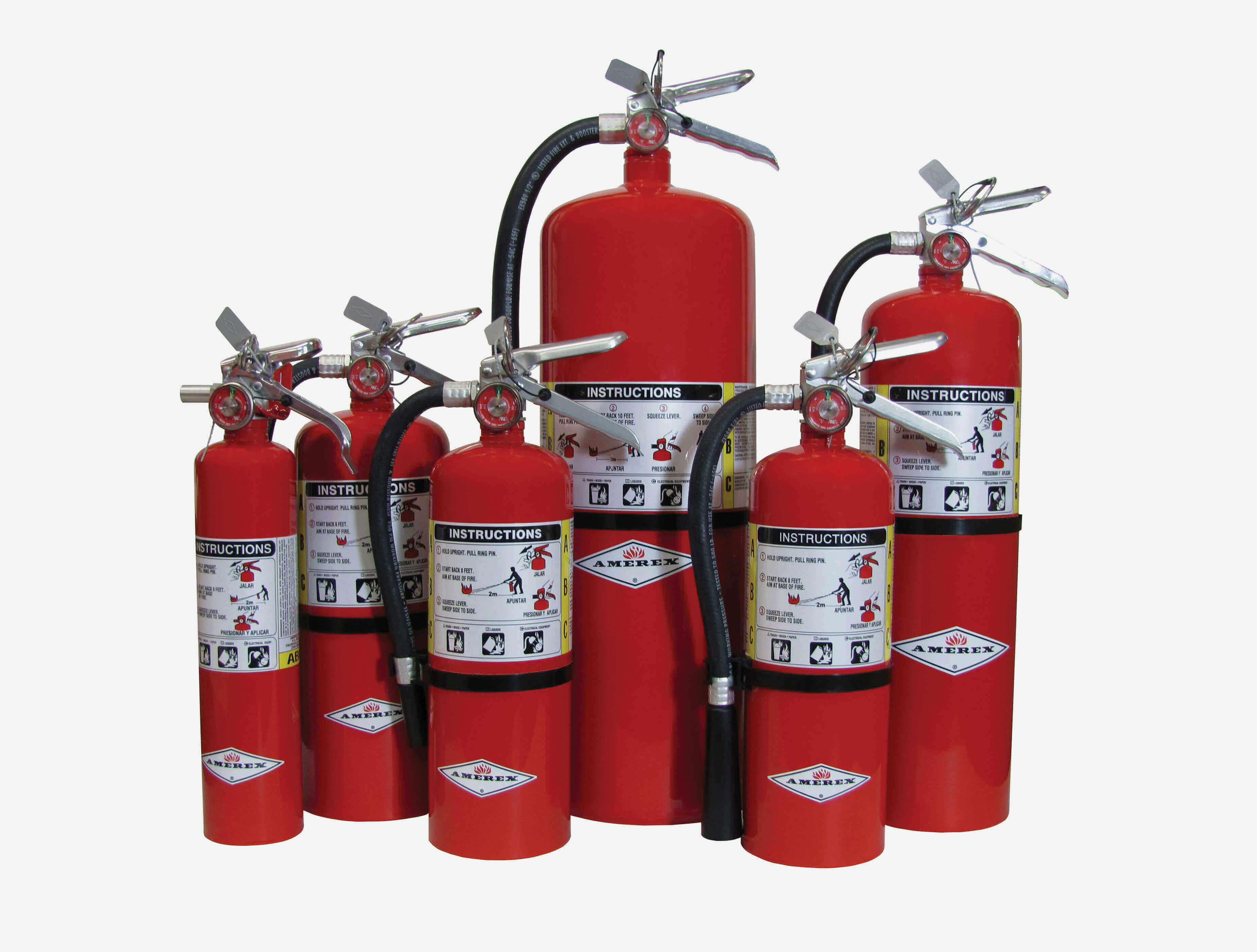 4002-4020 PORTABLE ABC DRY CHEMICAL FIRE EXTINGUISHERS