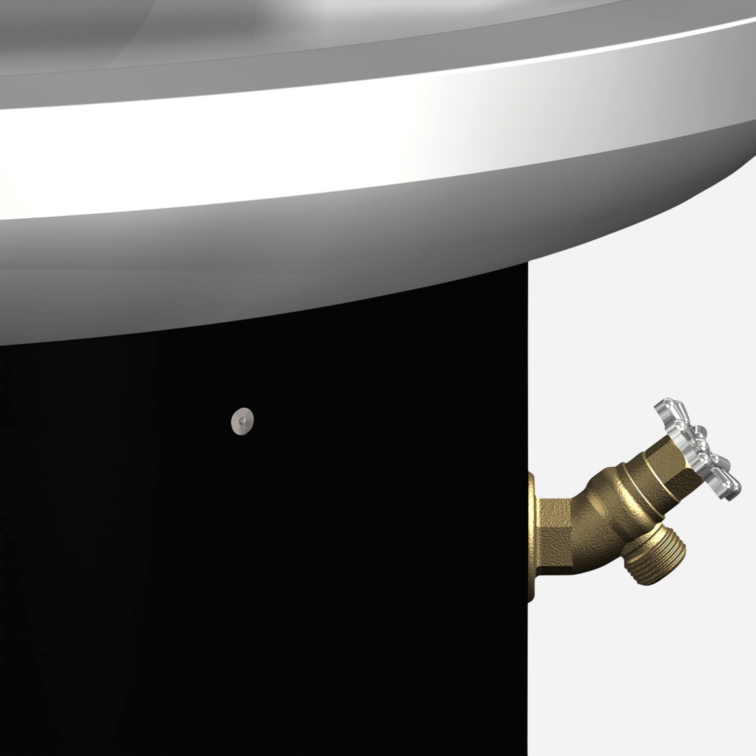 Option: Hose Bibb on Washfountain