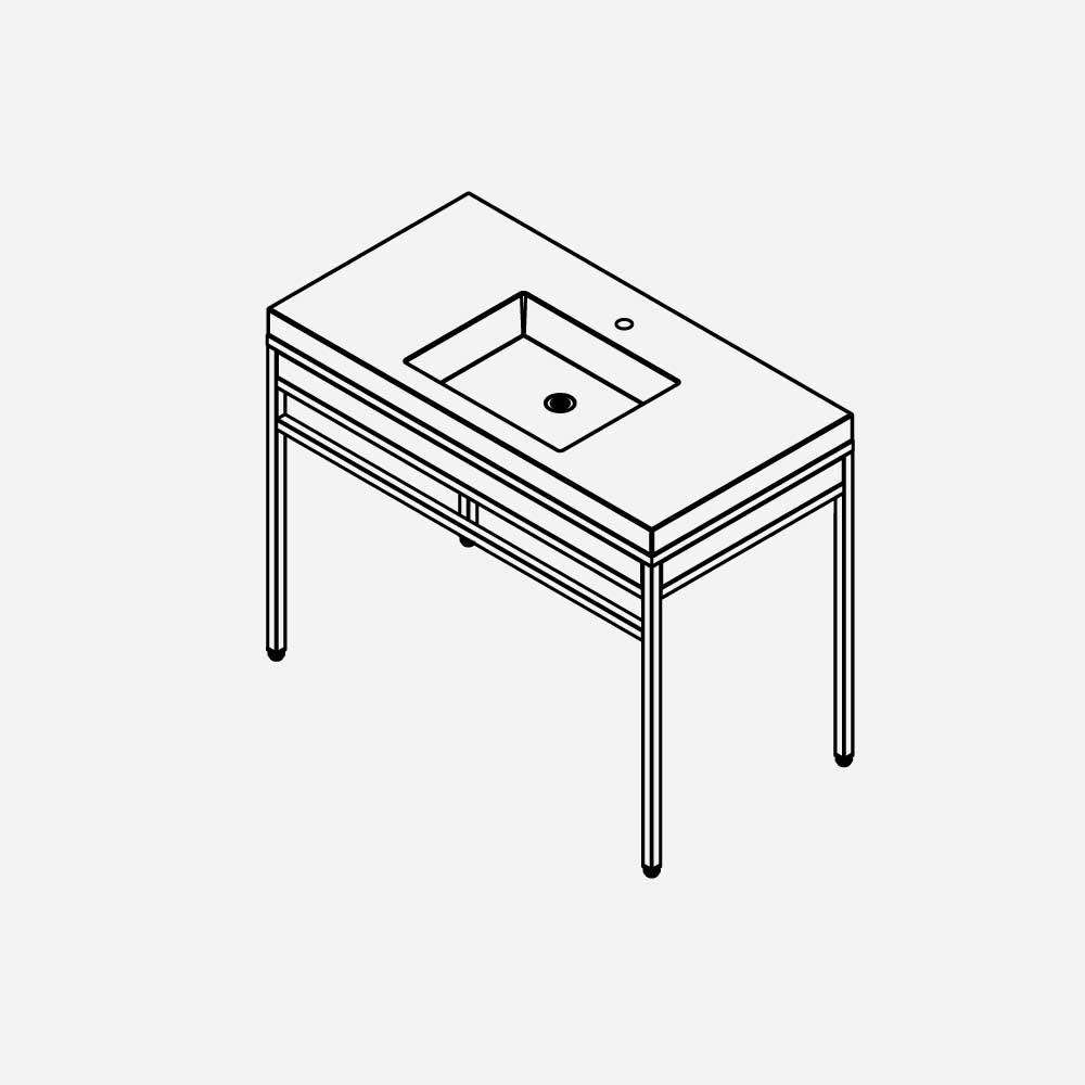 Option: Stainless Steel Towel Bar