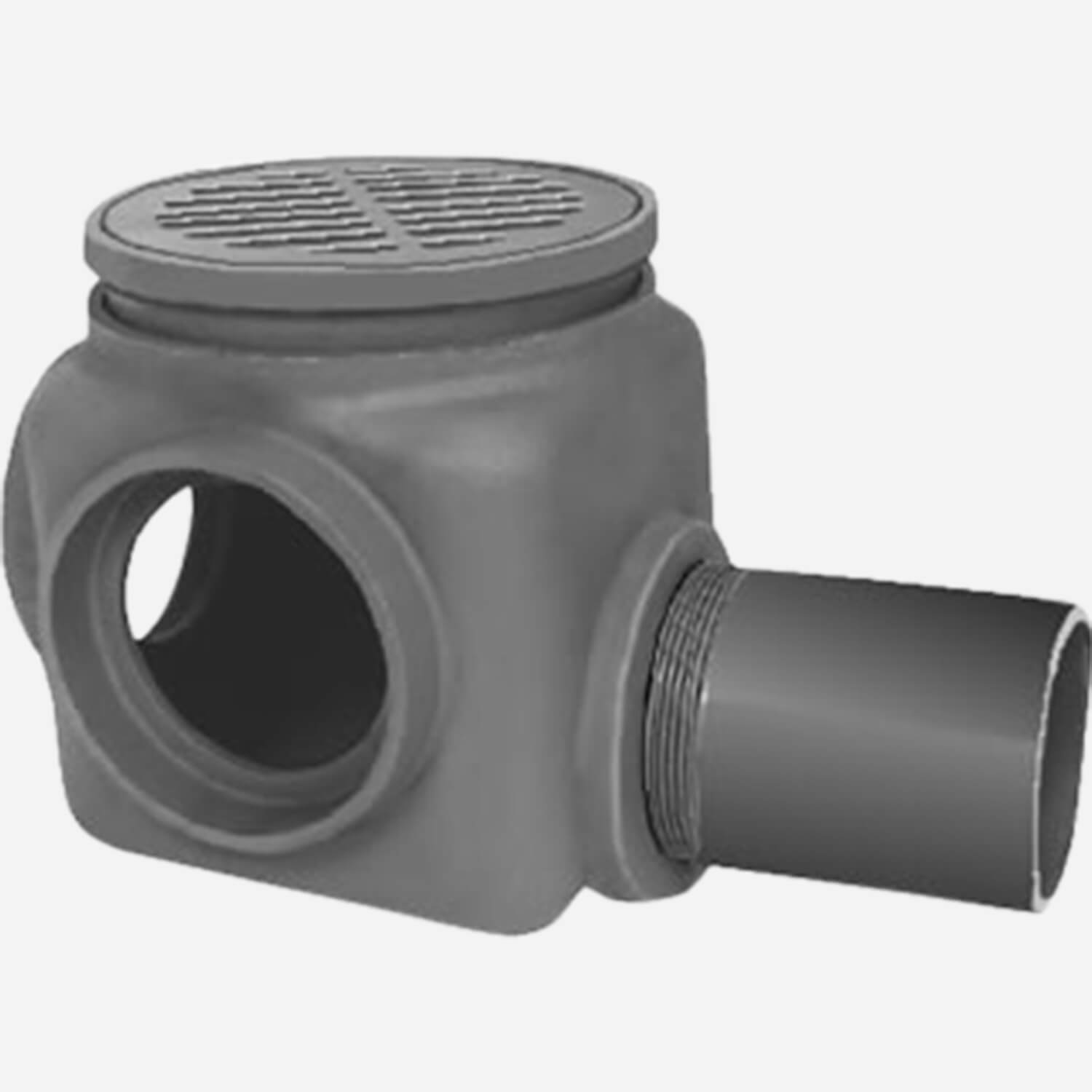 Drain Tile Sump with 4" Tile Inlets