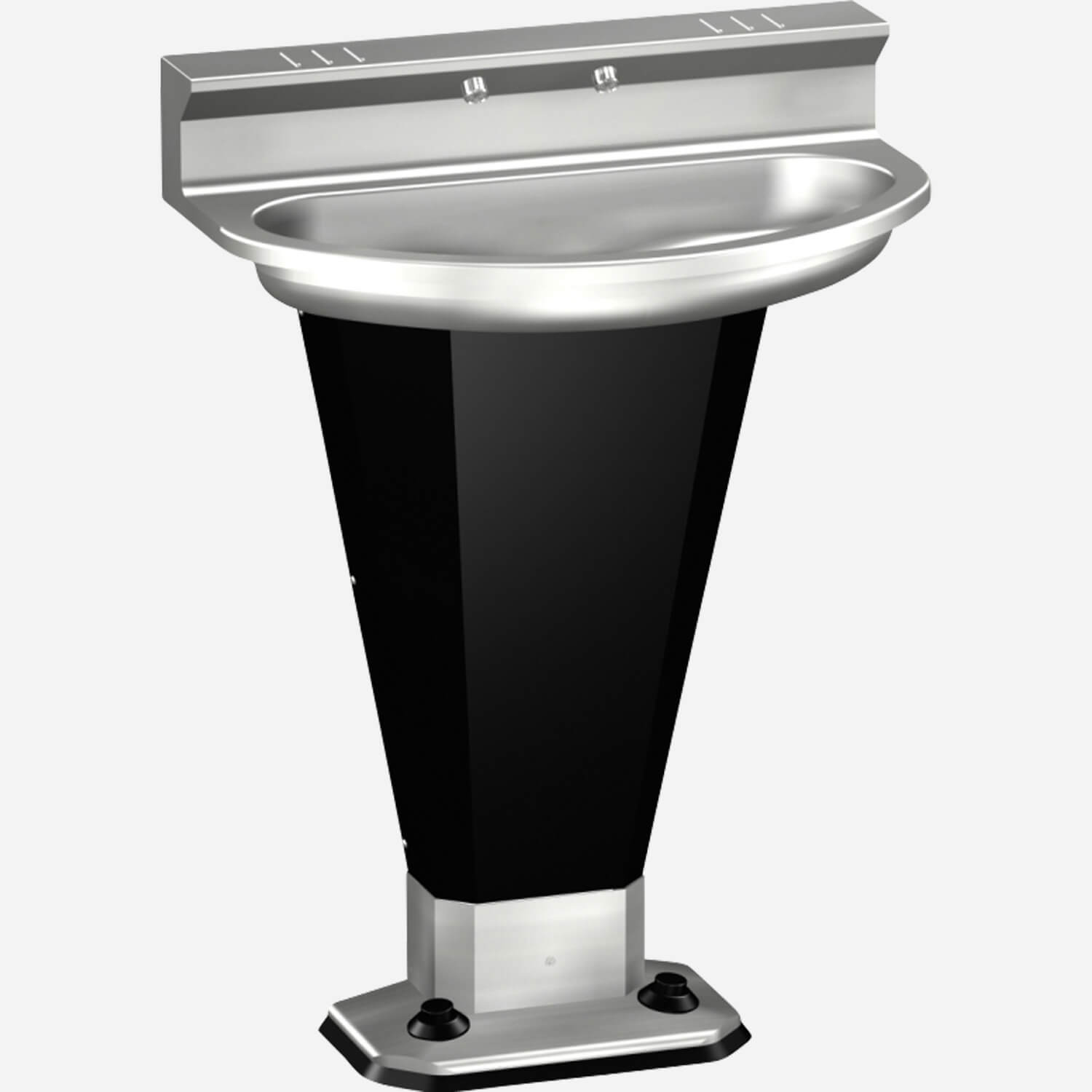 Two Station, Elliptical Wash Fountain