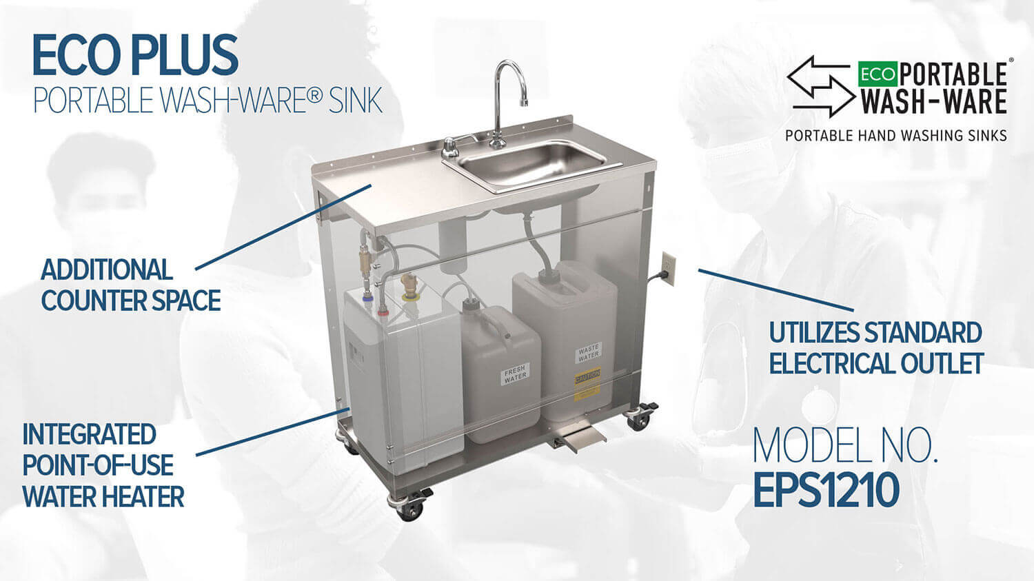 Eco Plus Portable Wash-Ware® Sinks
