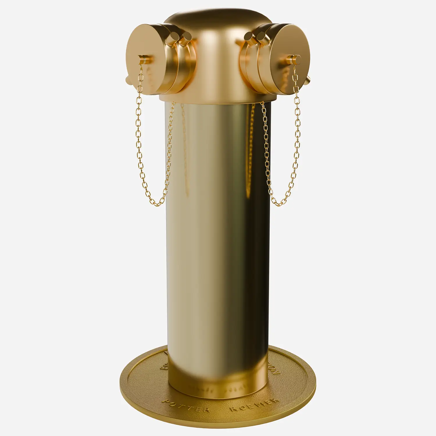 Free-Standing Fire Dept Outlet Connection