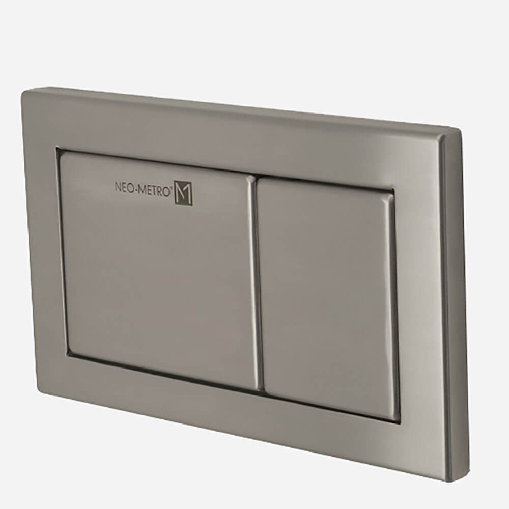 Dual Flush Panel for In-Wall Flushing System