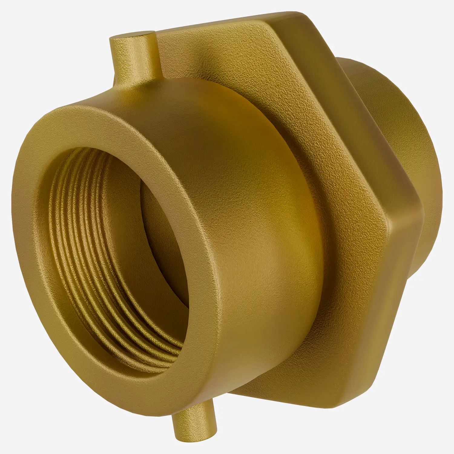 Hex Type Female x Female Open Snoot with Pin Lug Swivel