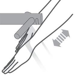 Drying hands with Dyson Airblade Wash+Dry