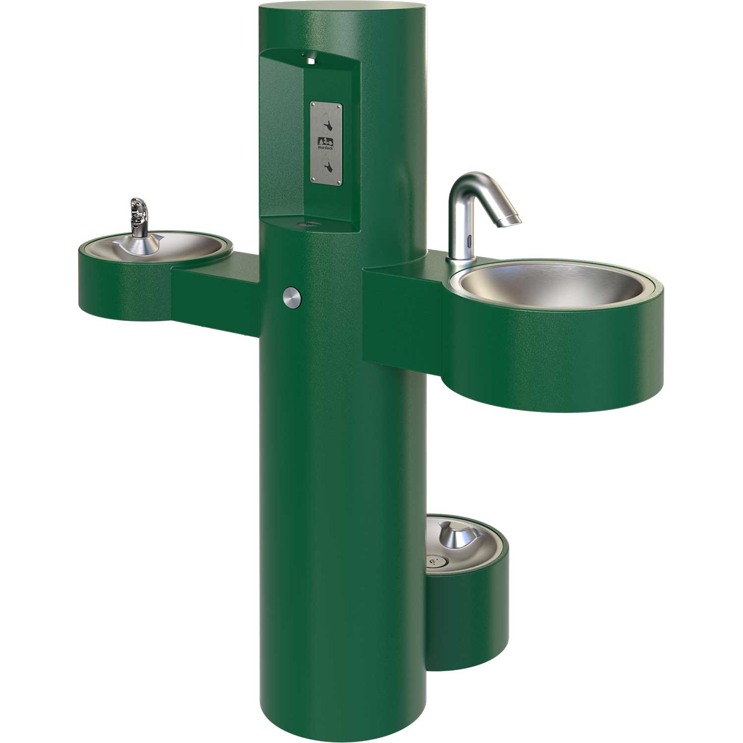 GWQ84 Outdoor Sink, Drinking Fountain, Water Refill Station