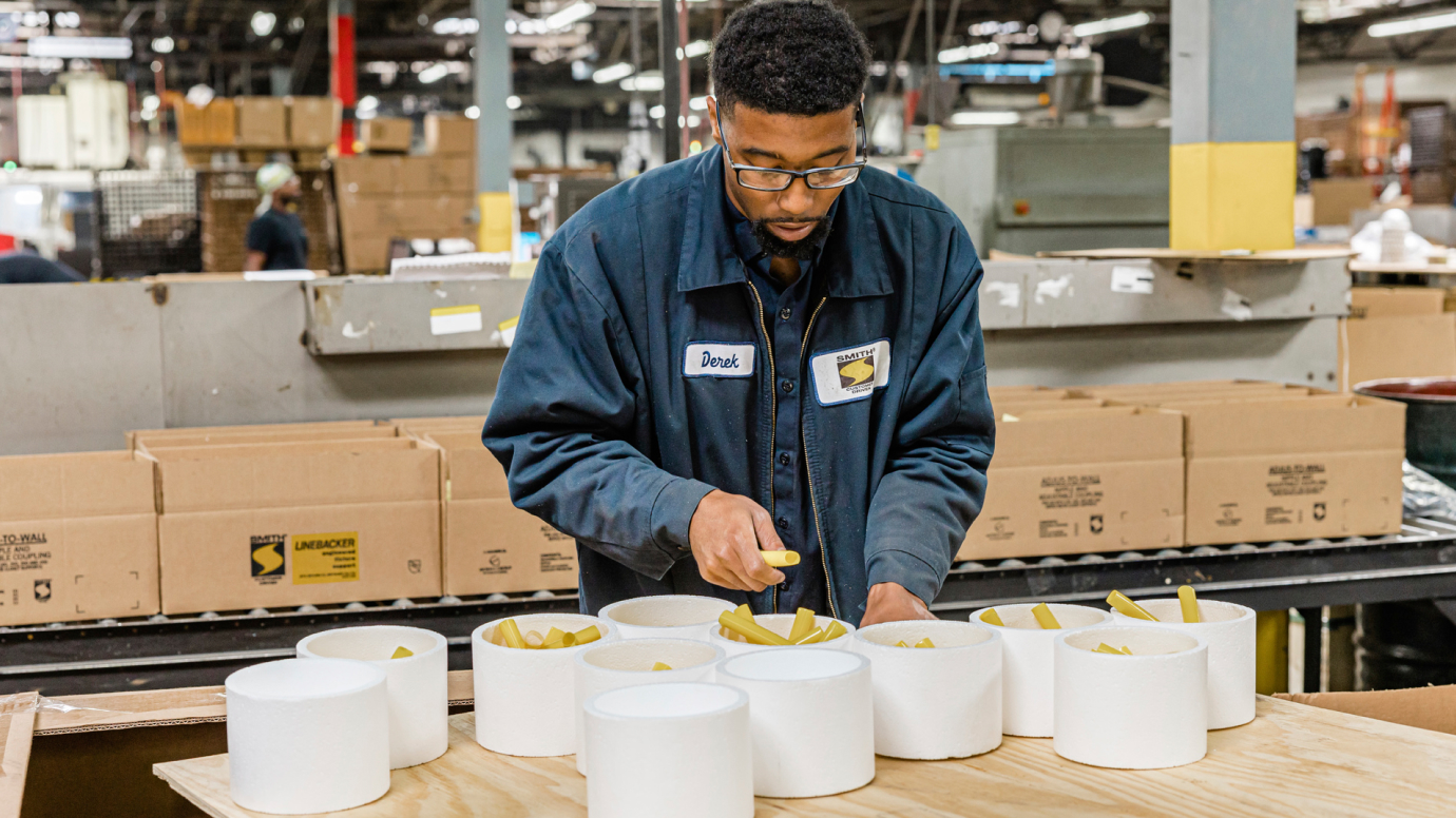 Smith continues to expand the square footage of the manufacturing facility