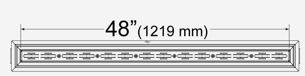 4 foot nominal length