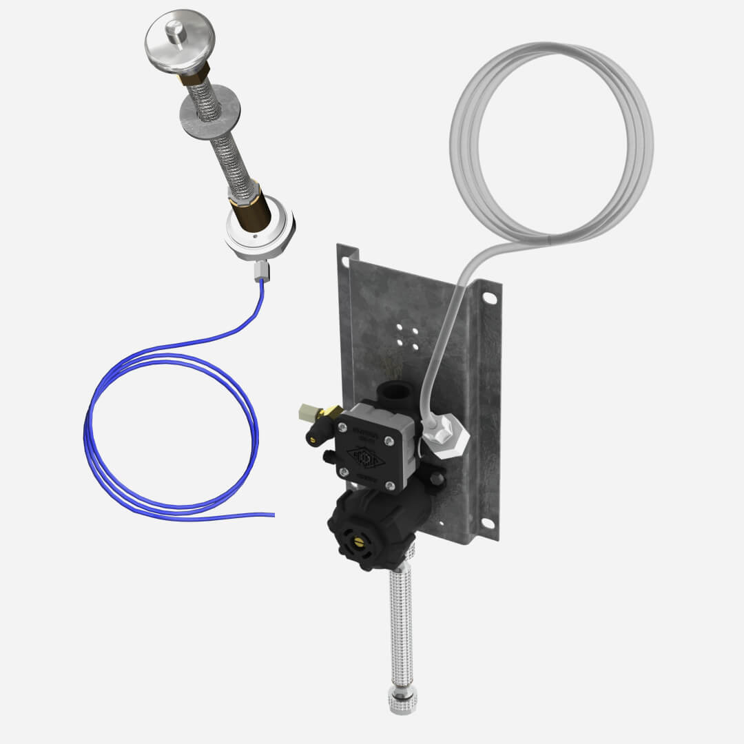 Single Temperature Replacement Air-Control™ Valve Assembly for Vitreous China & Aluminum Fixtures with Integral Bubbler