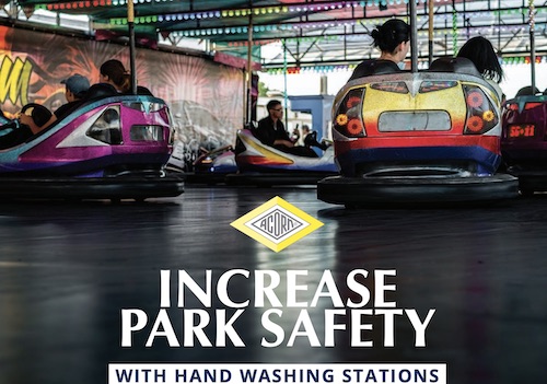 Theme Parks Hand Washing Flyer