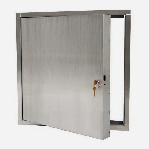 Fire Rated Access Panels for All Ceiling Surfaces - Stainless Steel