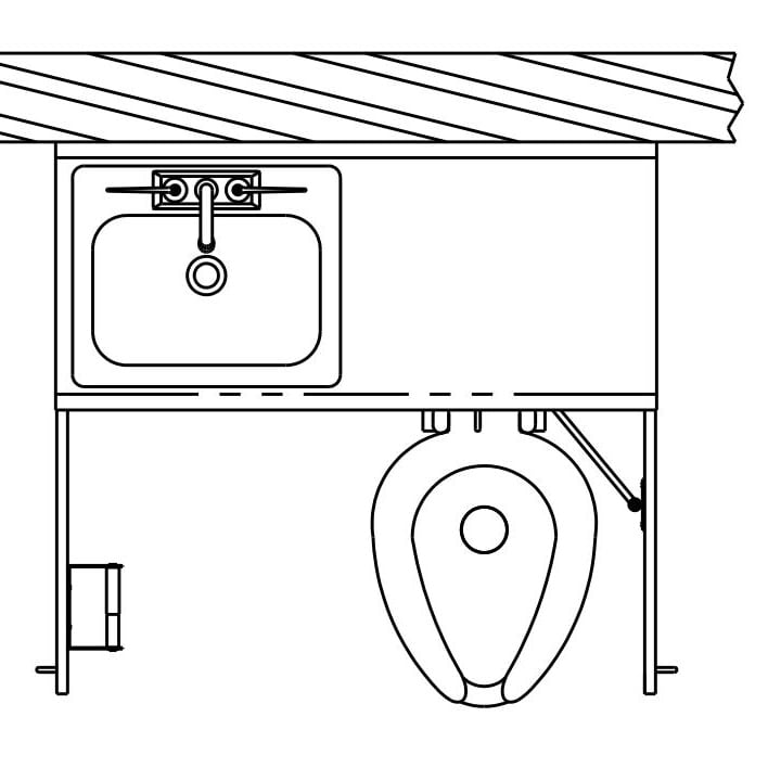 Right (Toilet Position)