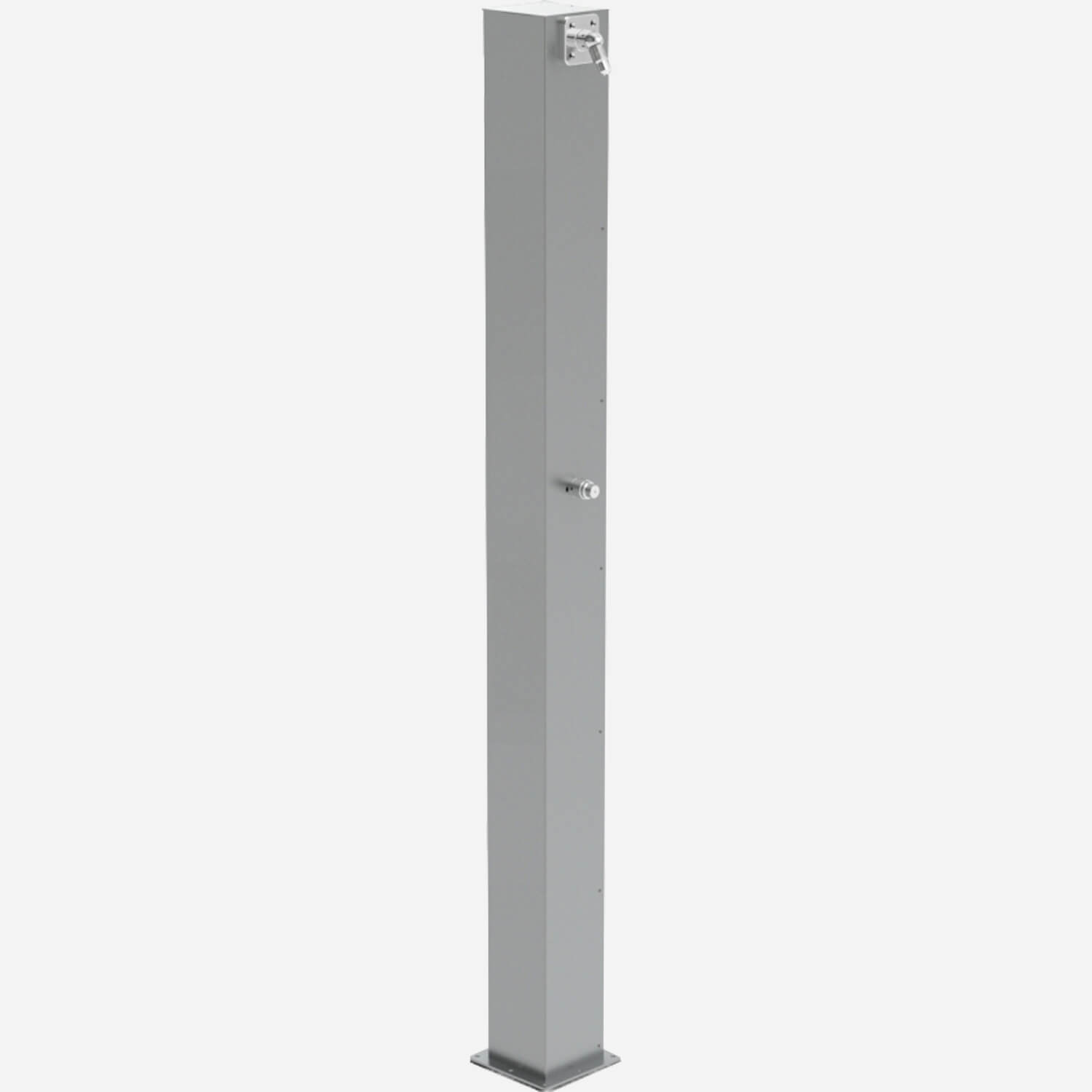 Stainless Steel Square Pylon Shower