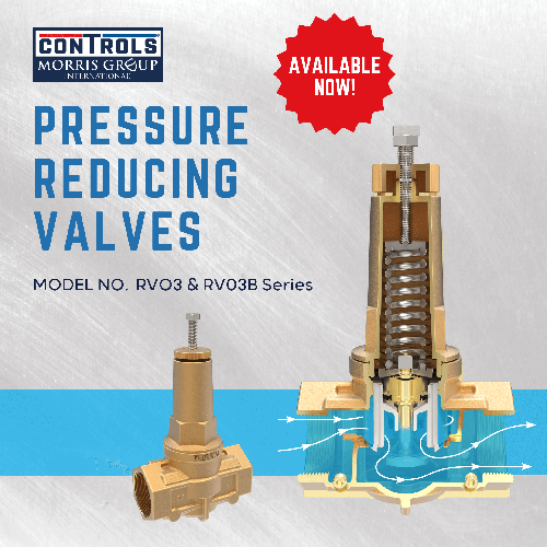 Acorn ConTrols Pressure Reducing Valves Now Available