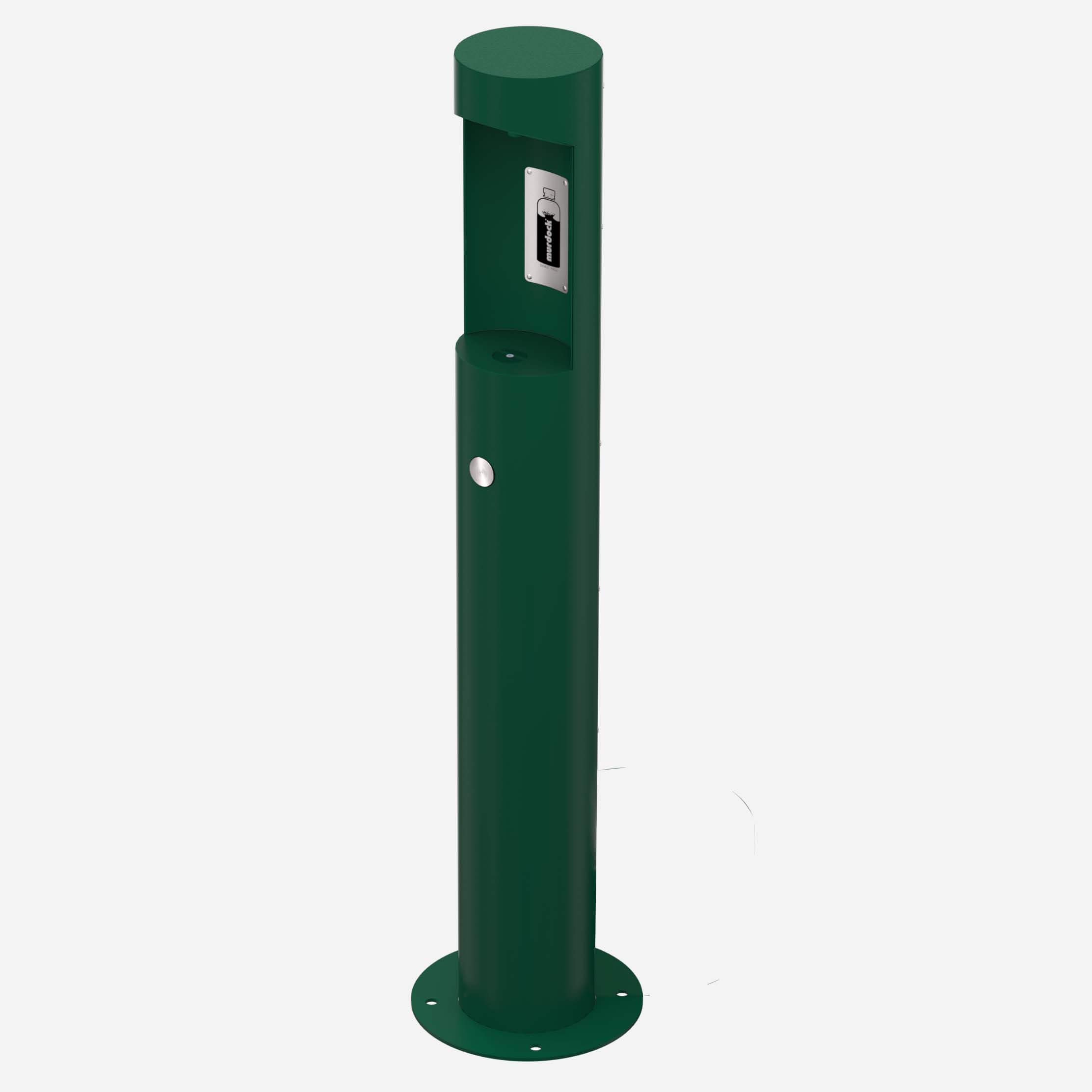 Sensor Activated Stainless Steel Outdoor Pedestal Bottle Filler