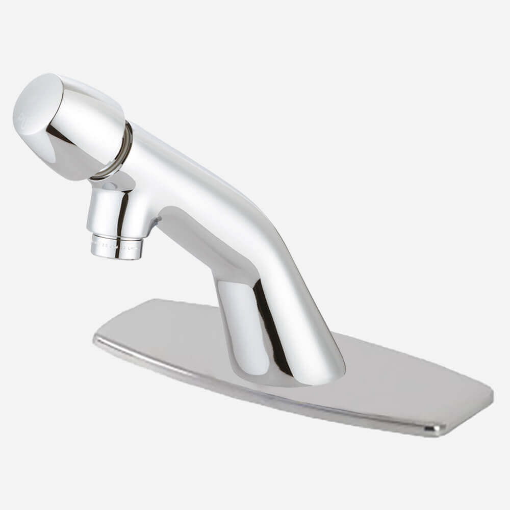 Accessory: Single Temp Push Button Metering Faucet with Plate