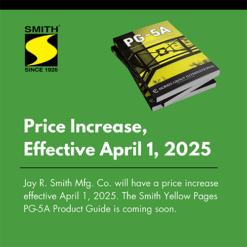 Morris Group International Plumbing & Fire Divisions Price Increase