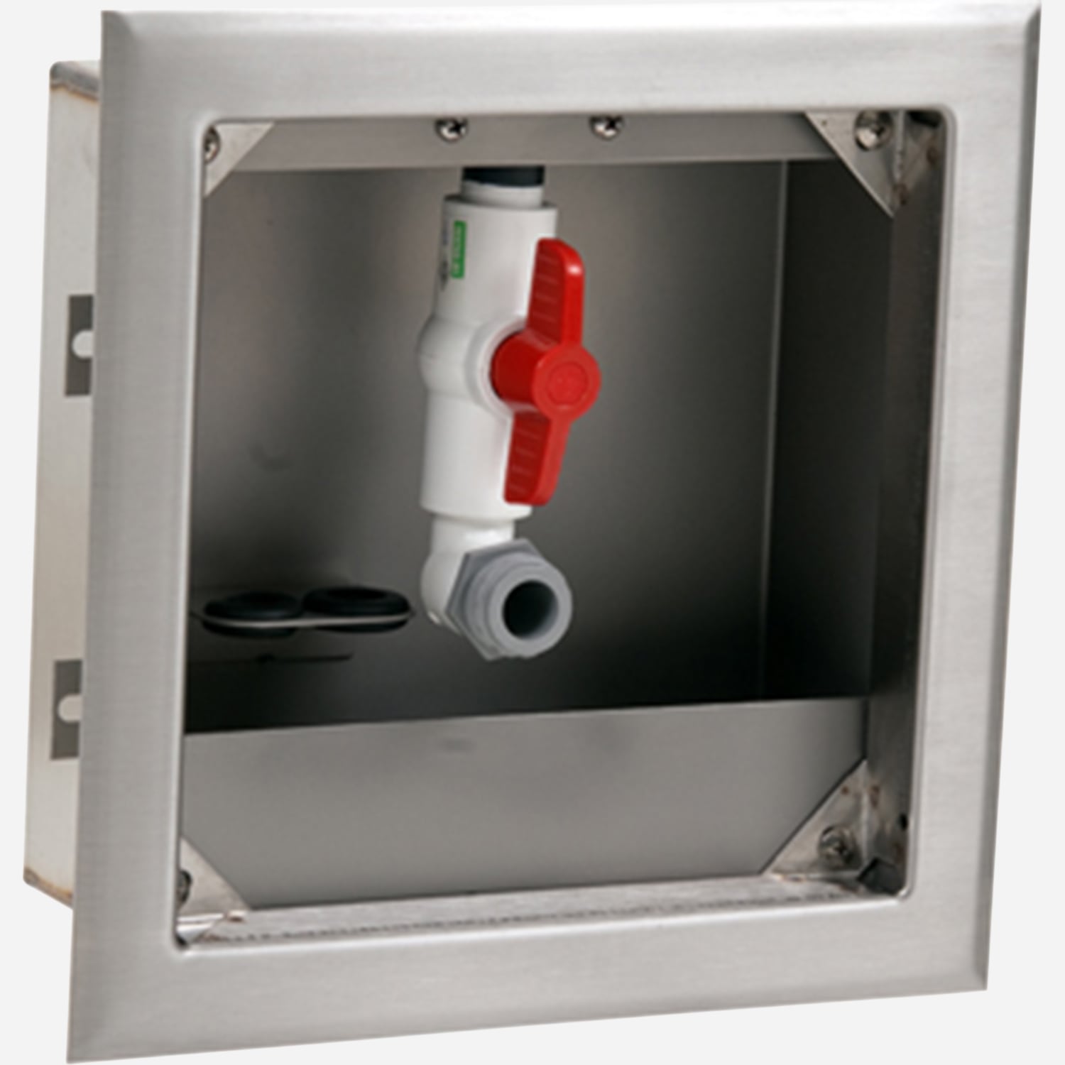 Dialysis Box with One Valve, No Door