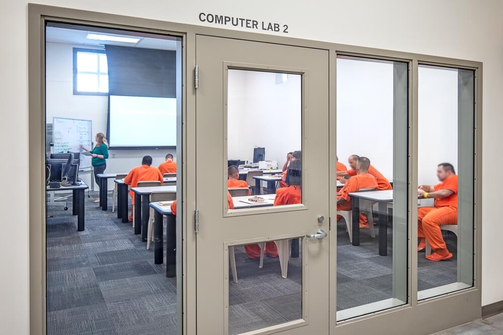 spaces that accommodate education and vocation for inmates