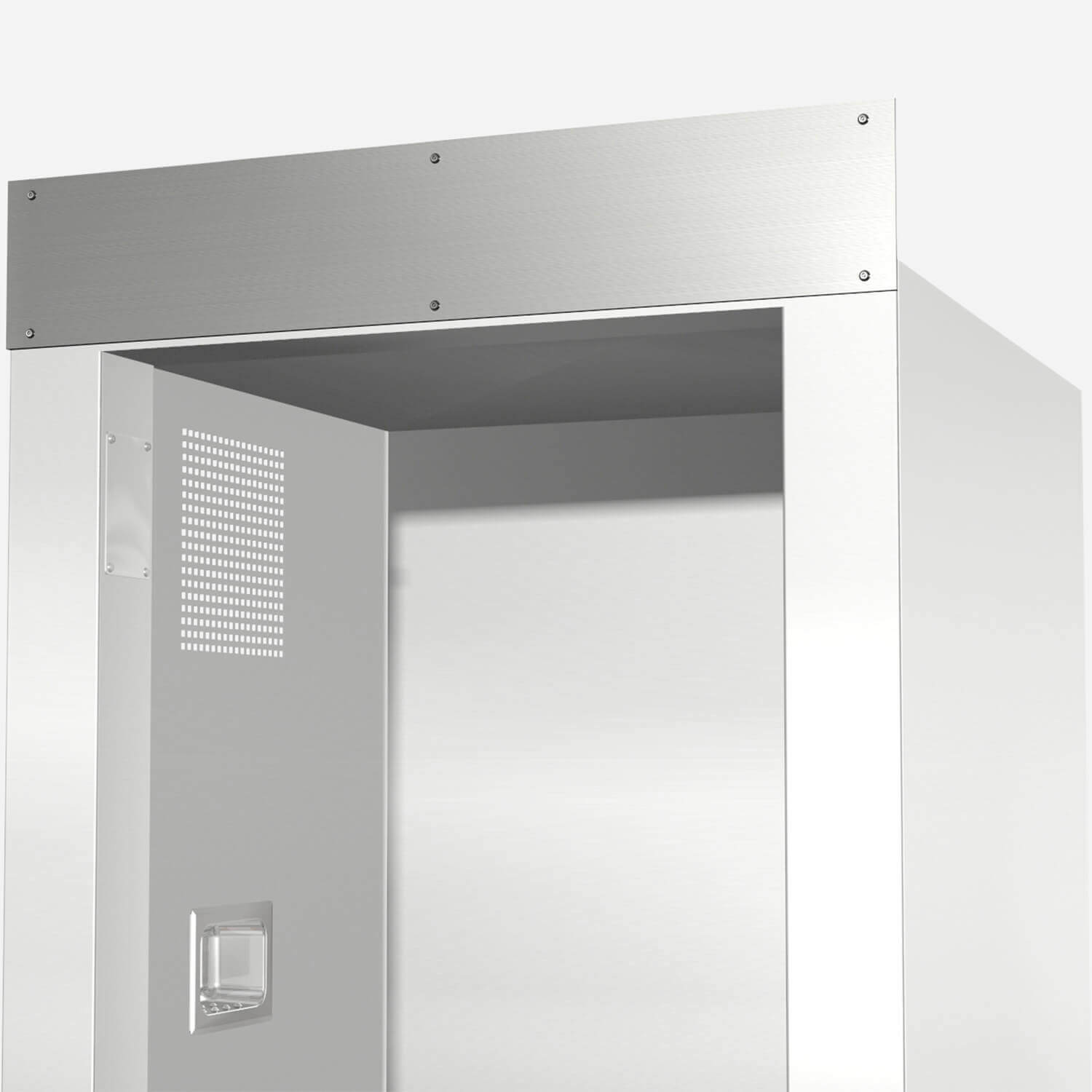 Option: Horizontal Cabinet Closure - Top Front