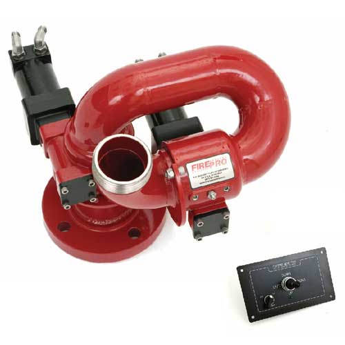 2.5" Waterway, 250-1,000 GPM Hydraulic Monitor