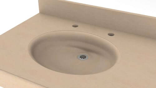 Option: Two Hole Punch 8" Center for Valve by Others