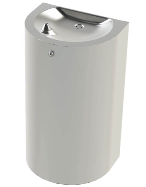 Wall Waste Security Drinking Fountain