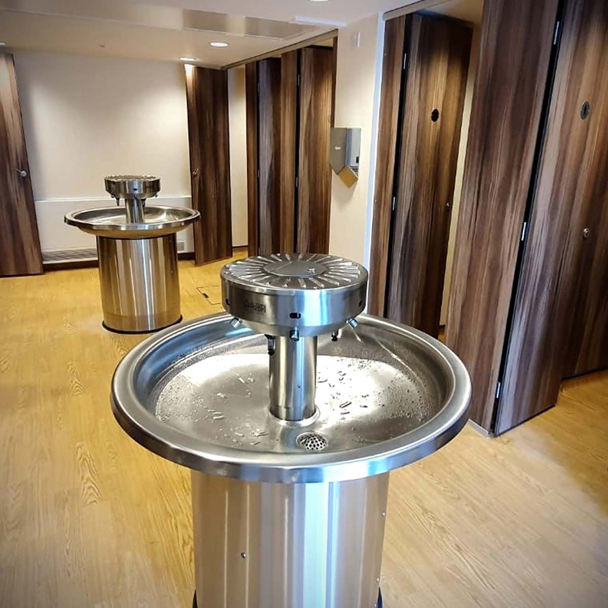 Acorn Wash-Ware Model No. 3506 at King Alfred School in Burnham-on-Sea, Somerset, U.K.