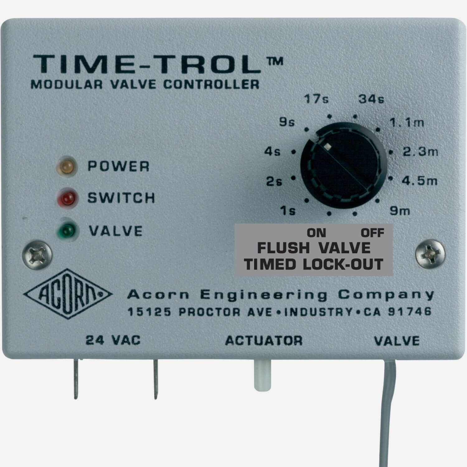 Flush Valve Timed Lock-Out Time-Trol® Controller