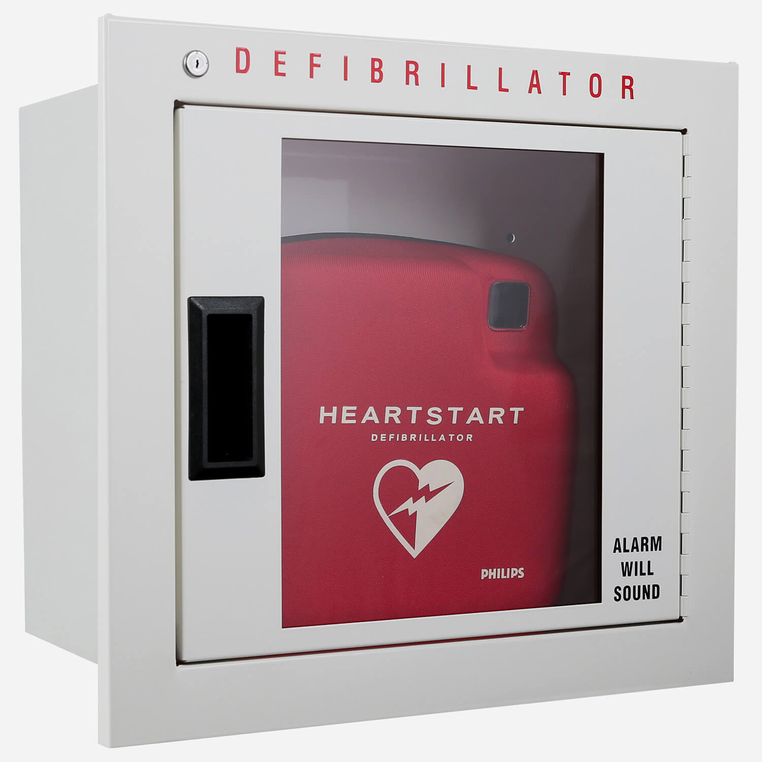 Recessed Automated External Defibrillator Cabinet