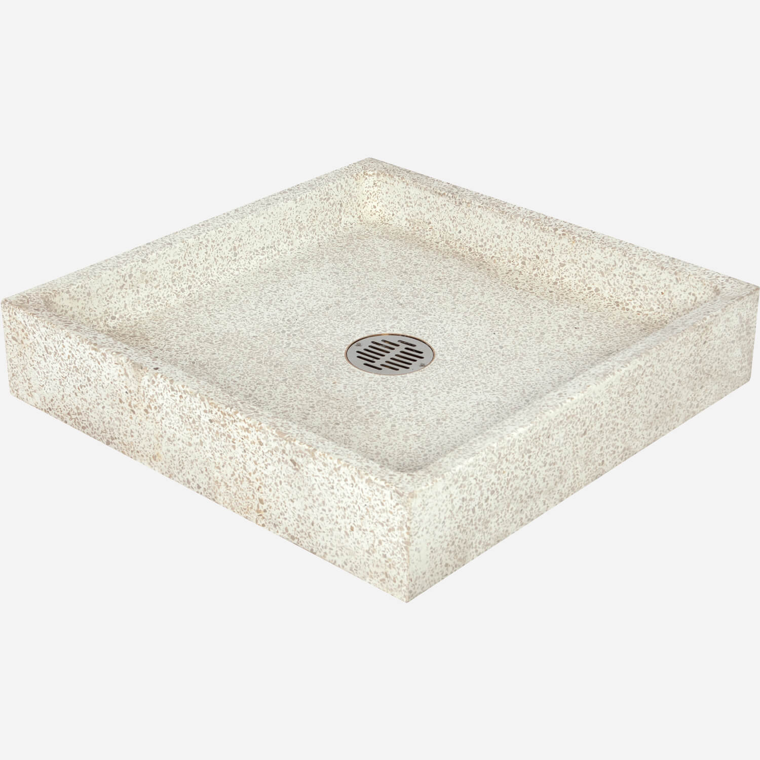 30" x 30" x 6" Height Reduced Terrazzo Mop Sink