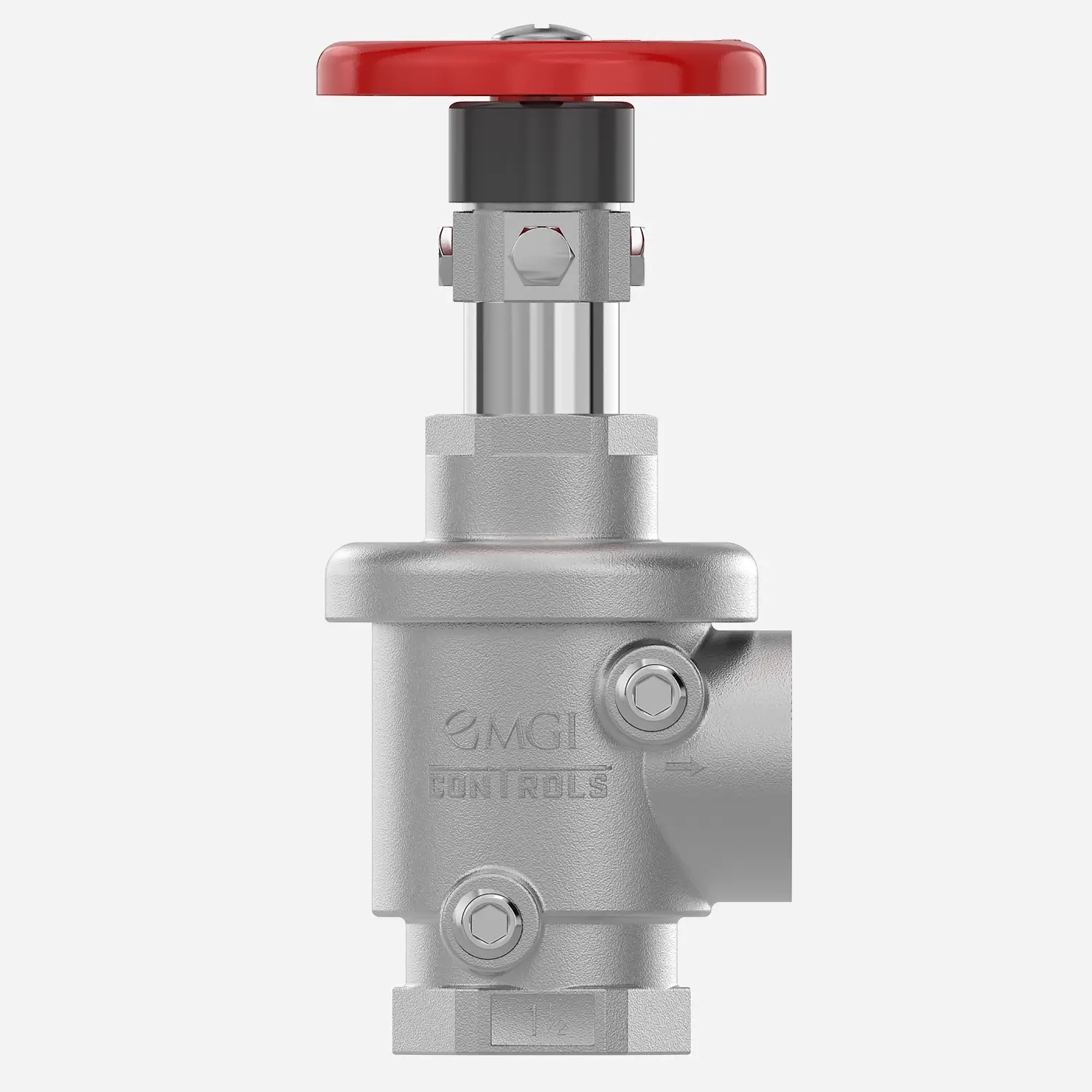 5450-CR Angled Valve Image - direct side view