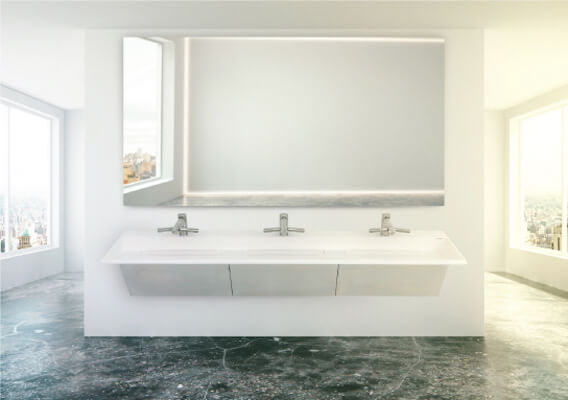 Introducing the WEDGE™ Basin Brochure! Artful. Distinctive. Functional.