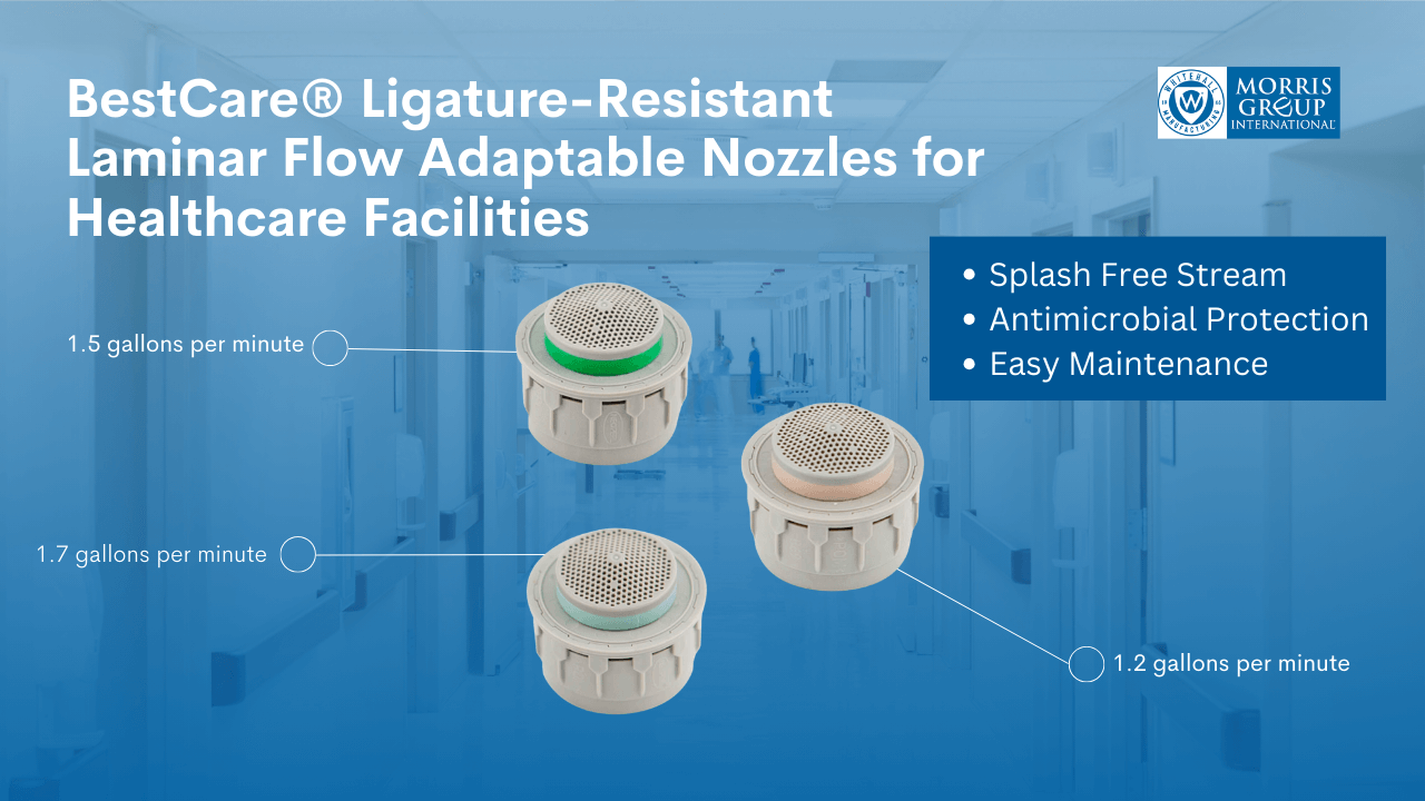 New BestCare Laminar Flow Kit for Use with Ligature-Resistant Faucets