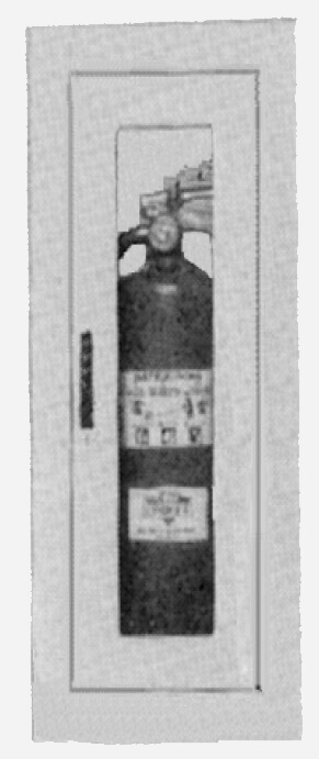 1600 Series Fire Extinguisher Cabinet